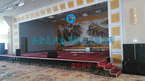 鋼鐵折疊舞臺 酒店舞臺廠家現貨直銷